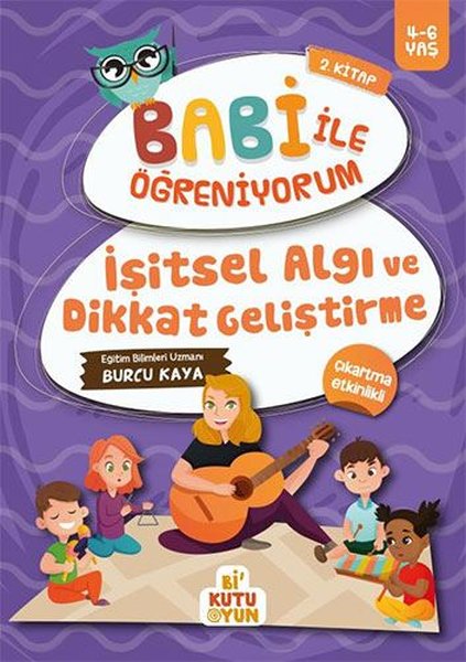 İşitsel - Algı Dikkat Geliştirme  -  Babi ile Öğreniyorum 2.Kitap