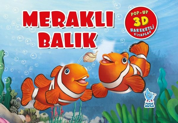 Meraklı Balık - Pop-Up 3D Hareketli Kitap