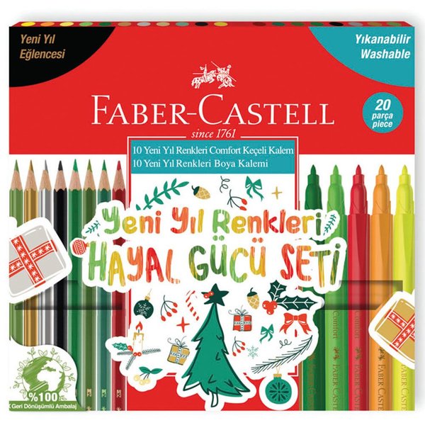 Faber-Castell Yeni Yıl Renkleri Renkler Hayal Gücü Seti