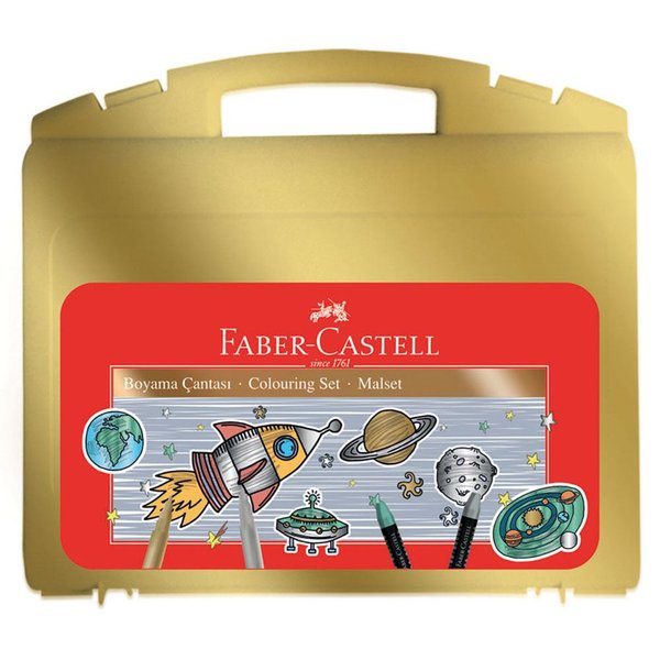 Faber-Castell Metalik Boyama Çantası