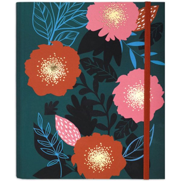 Victoria's Journals Gizli Spiralli Pop Peonies Defter 1714