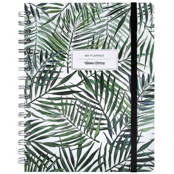 Victoria's Journals Rain Forest Süresiz Planlayıcı Ajanda Yeşil