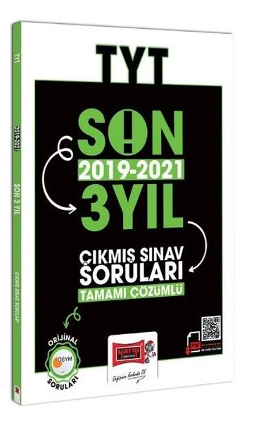 TYT Son 3 Yıl 2019 - 2021 Tamamı Çözümlü Çıkmış Sorular