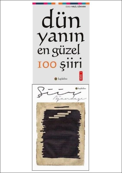 Dünyanın En Güzel 100 Şiiri ve Şiir Ajandası Seti - 2 Kitap Takım