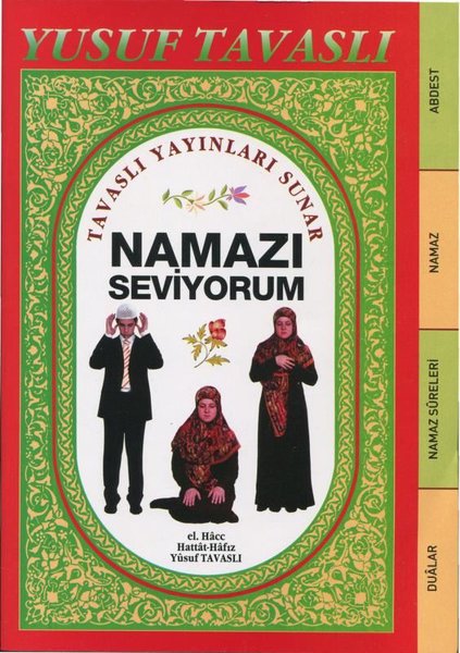 Namazı Seviyorum Abdest Namaz Sureleri Duaları Orta Boy - Fihrist Kesimli Kod: D66