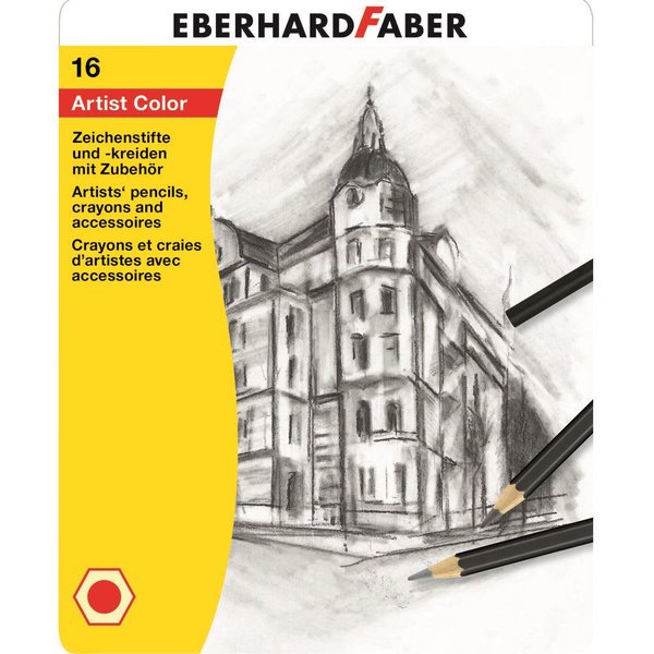 Eberhard Faber Artist Color Drawing Set 16 Parça Çizim Seti