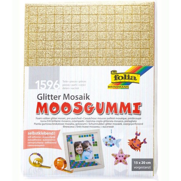 Folia Eva 15x20 6 Renk Mosaik Glitter
