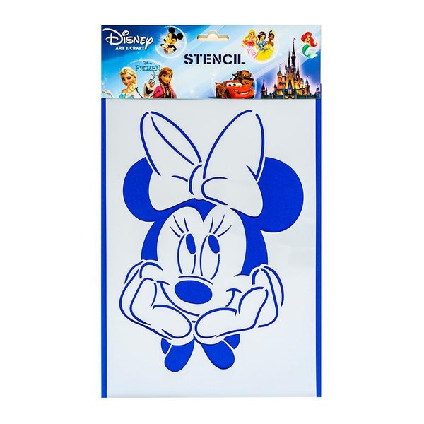 The Walt Disney Minnie Mouse Stencil 20x30cm