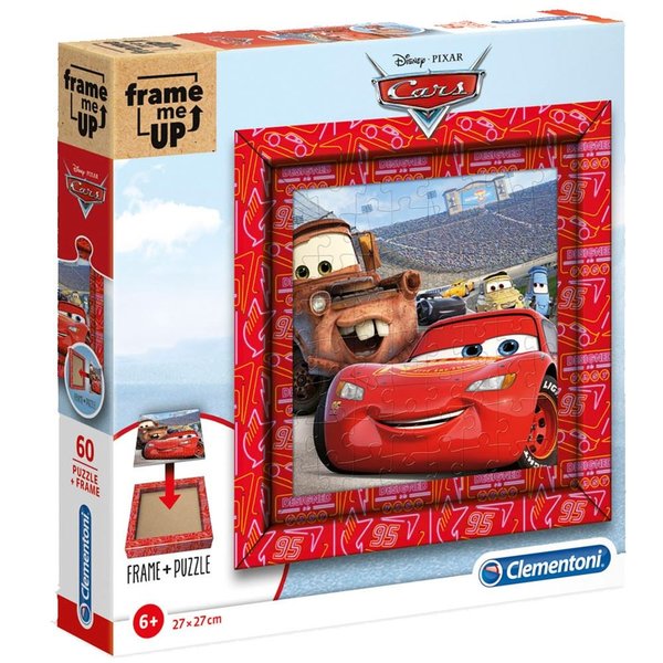 Clementoni Frame Me Up Cars 60 Parça Puzzle 38802