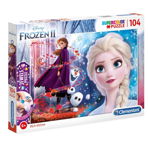 Clementoni Frozen 2 104 Parça Jewels Puzzle 20164