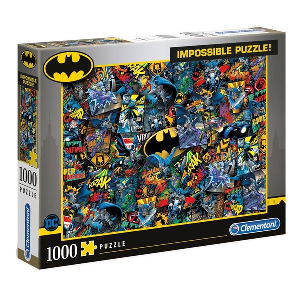 Clementoni Batman Impossible 1000 Parça Puzzle 39575