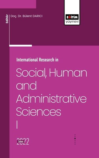 International Research In SocialHuman and Administrative Sciences 1