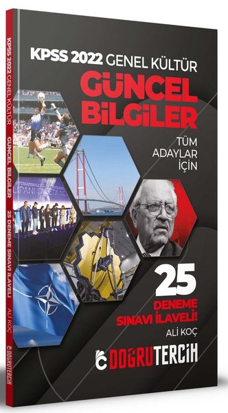 2022 KPSS Genel Kültür Güncel Bilgiler 25 Deneme Sınavı İlaveli