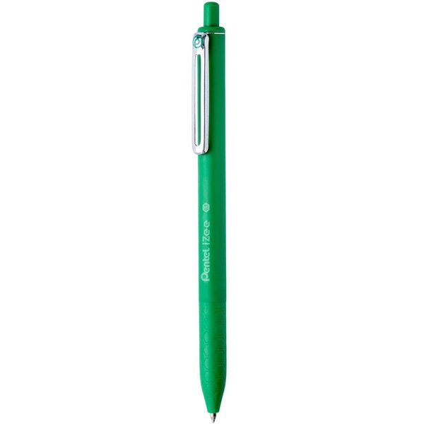 Pentel 0.7 mm Yağ Bazlı Mekanizmalı Roller Kalem Yeşil
