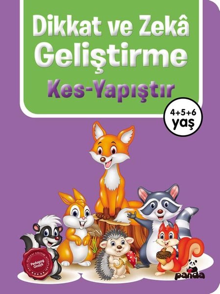 Dikkat ve Zeka Geliştirme: Kes - Yapıştır 4 5 6 Yaş