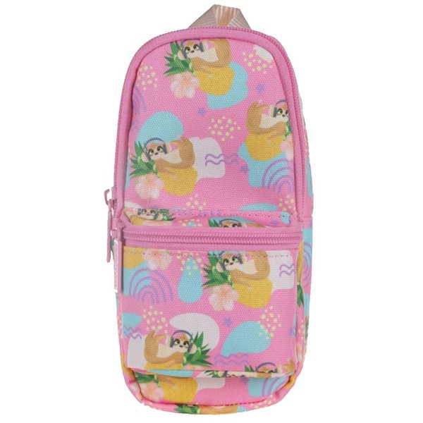 Kaukko Nature Junior Bag Pink Slotsh Kalem Çantası K2327