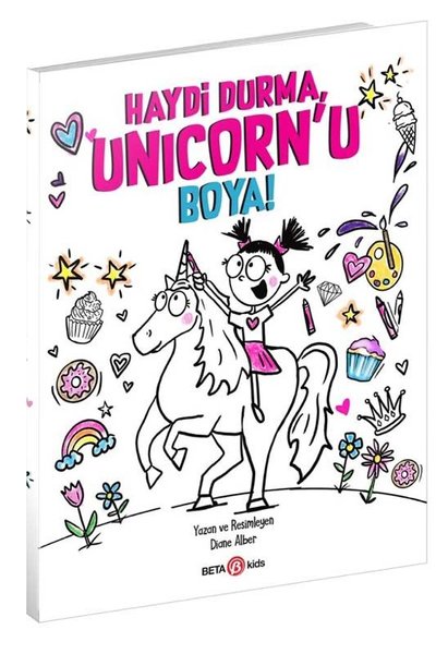 Haydi Durma Unicorn'u Boya!