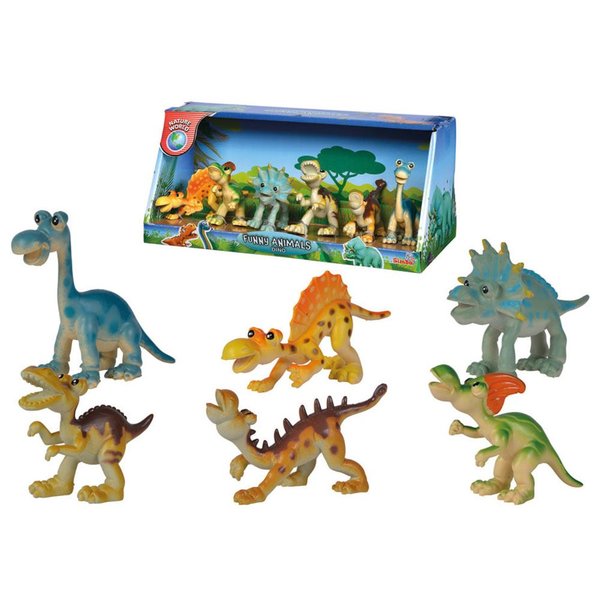 Simba Funny Animals Dinosaurs Mutlu Hayvan Seti 104322458