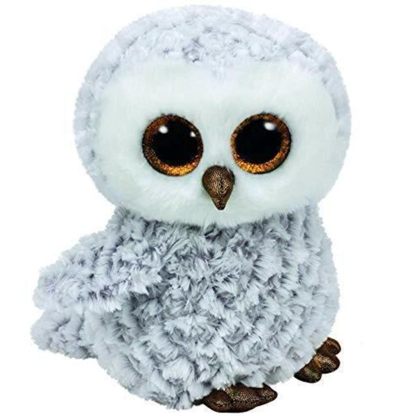 Ty Beanie Boo Buddy - Owlette Owl Beyaz 24cm