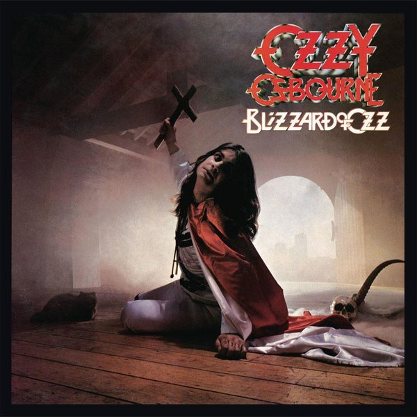 Ozzy Osbourne Blizzard Of Ozz (Limited Edition - Silver W/ Red Swirl Vinyl) Plak
