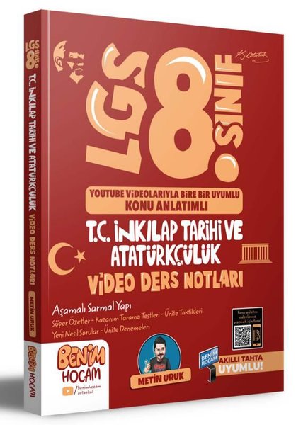 2023 LGS 8.Sınıf T.C. İnkılap Tarihi ve Atatürkçülük Video Ders Notları - Konu Anlatımı