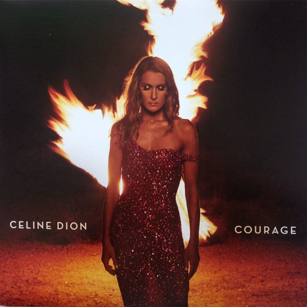 Celine Dion Courage Plak