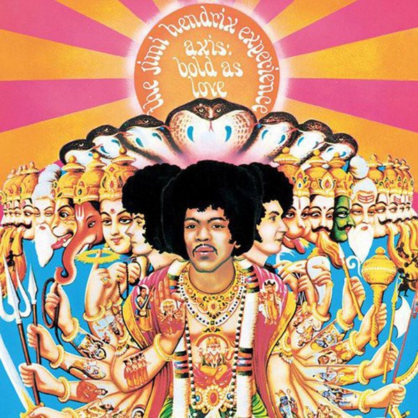 Jimi Hendrix Axis Bold As Love Plak