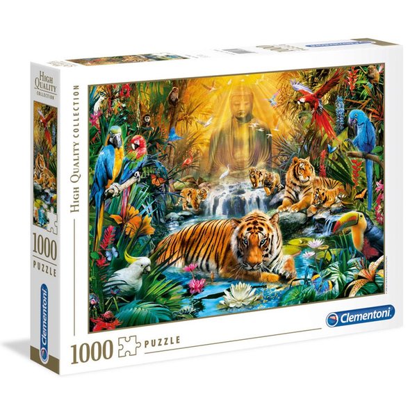 Clementoni Mystick Tigers 1000 Parça High Quality Collection Puzzle 39380