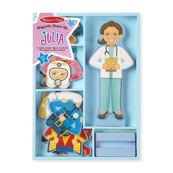 Melissa&Doug Ahşap Mıknatıslı Giydirme - Julia