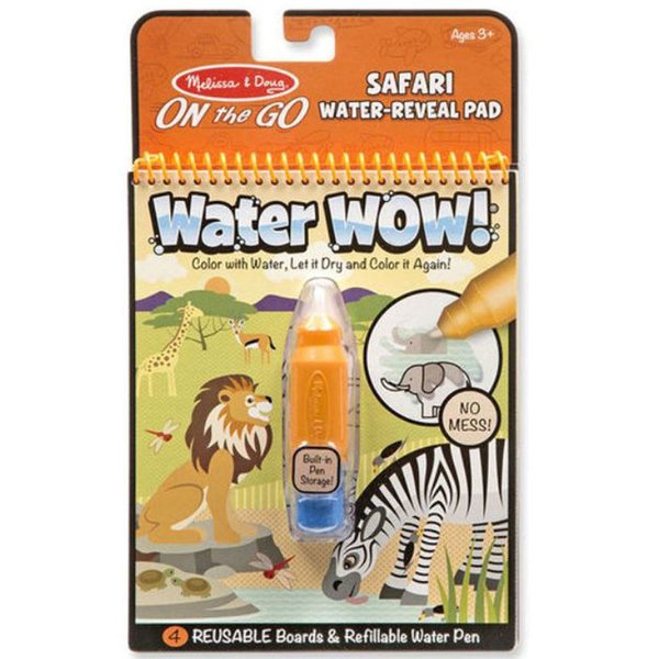 Melissa&Doug Water Wow! Su İle Boyama Kitabı - Safari