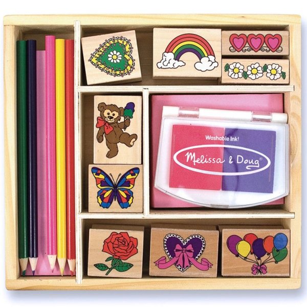 Melissa&Doug Ahşap Baskı Seti - Arkadaşlık