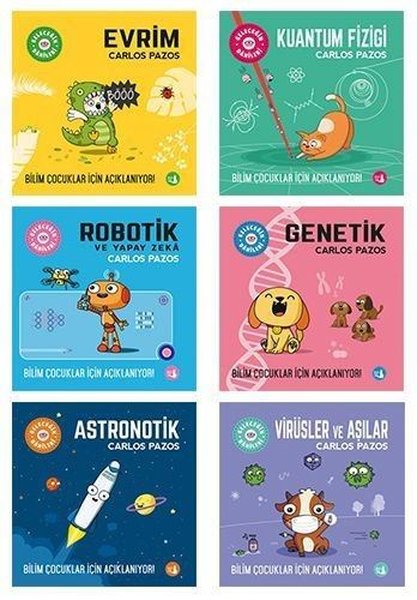 Geleceğin Dahileri Seti - 6 Kitap Takım