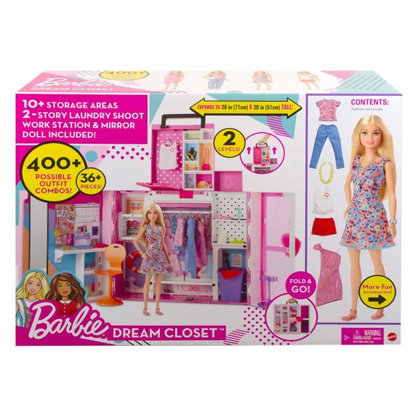 Barbie Yeni Rüya Dolabı Oyun Seti HGX57