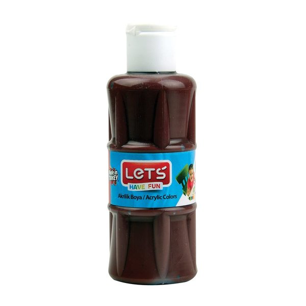 Lets Akrilik Boya 100 ml Kahverengi L-5758