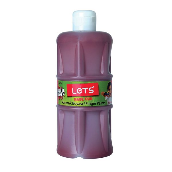 Lets Parmak Boyası 500 ml Kahverengi L-5008