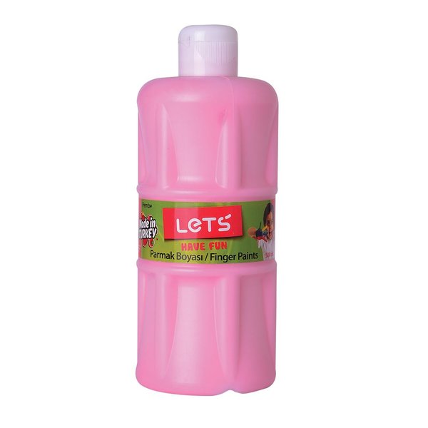 Lets Parmak Boyası 500 ml Pembe L-5010