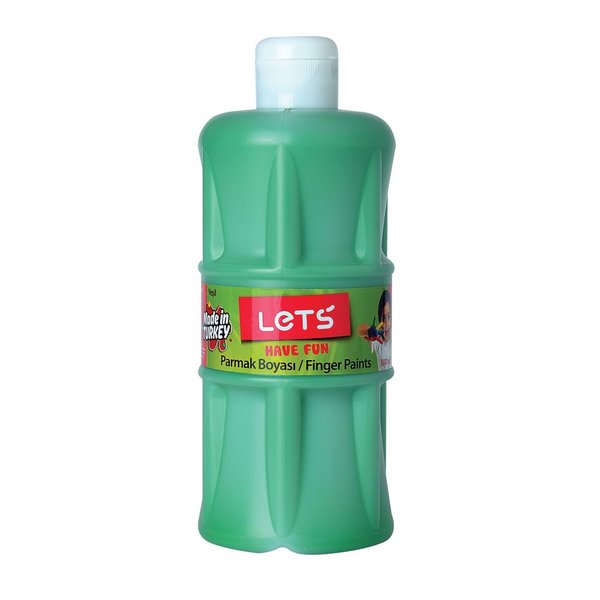 Lets Parmak Boyası 500 ml Yeşil L-5007