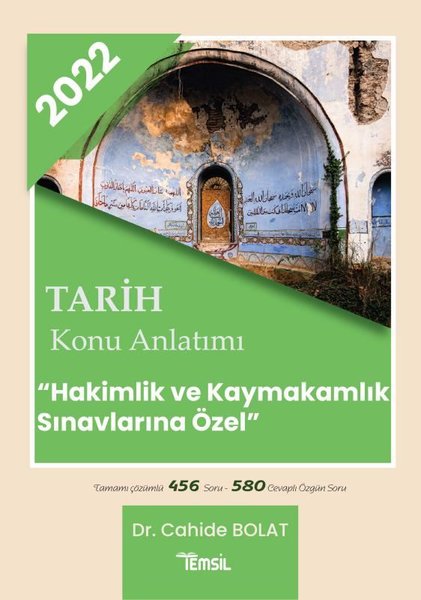 2022 Tarih Konu Anlatımı - Hakimlik ve Kaymakamlık Sınavlarına Özel