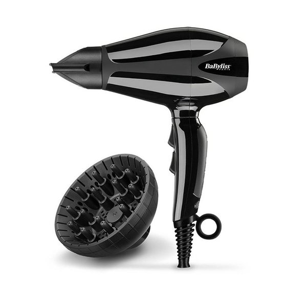 BaByliss 6715De AC Compact Pro 2400W Saç Kurutma Makinesi Siyah