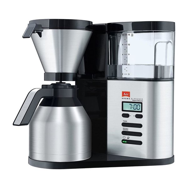 Melitta Aroma Elegance Therm Deluxe Kahve Makinesi Gümüş