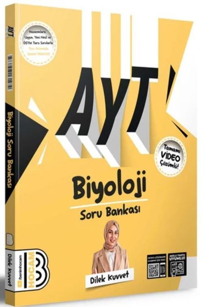 2023 AYT Biyoloji Tamamı Video Çözümlü Soru Bankası