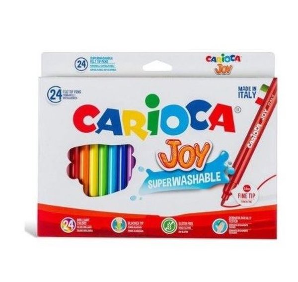 Carioca Joy Yıkkeçeliboyakalemi24Lü