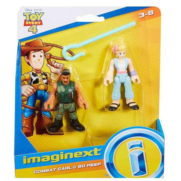 Imaginext  Toy Story 4 İkili Figür Seti 8 cm - Combat Carl ve Bo Beep