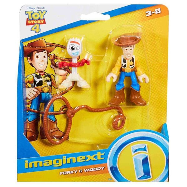 Imaginext  Toy Story 4 İkili Figür Seti 8 cm - Forky ve Woody