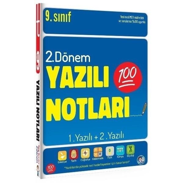 9.Sınıf Yazılı Notları 2.Dönem 1+2.Yazılı