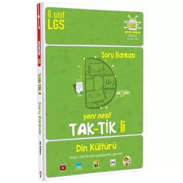 8.Sınıf Taktikli Din Kültürü ve Ahlak Bilgisi Soru Bankası