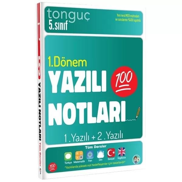 5.Sınıf Yazılı Notları 1.Dönem 1+2.Yazılı