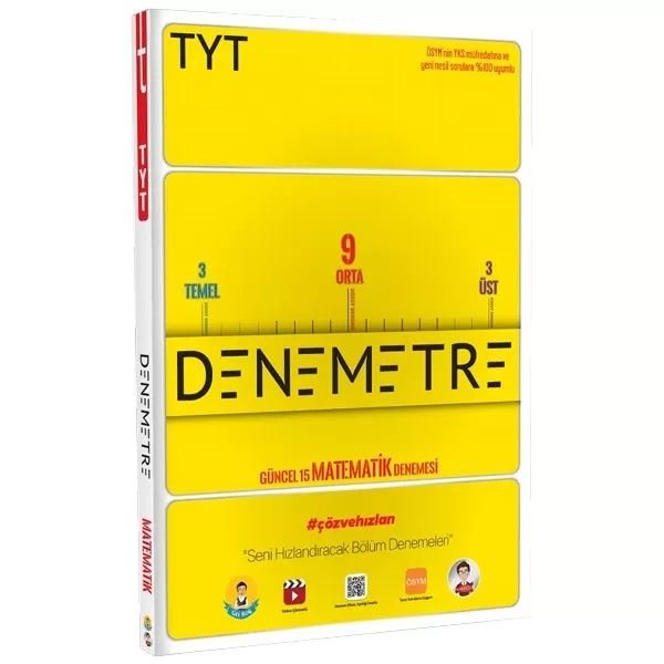 TYT Denemetre Yeni Nesil Matematik 15 Deneme