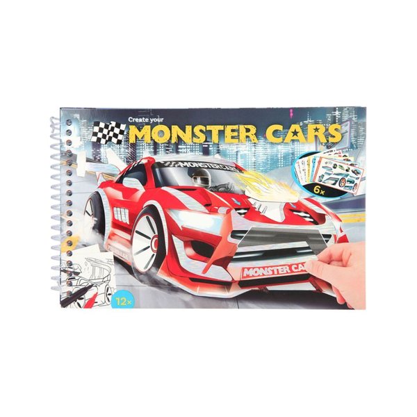 Top Model Monster Cars Book