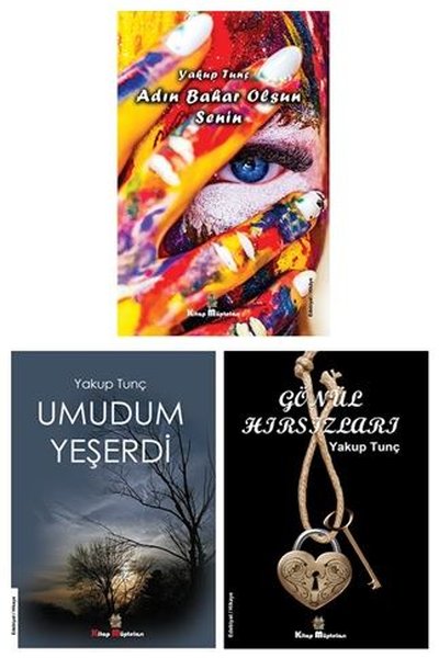 Yakup Tunç Roman - Hikaye Kitapları Seti-3 Kitap Takım